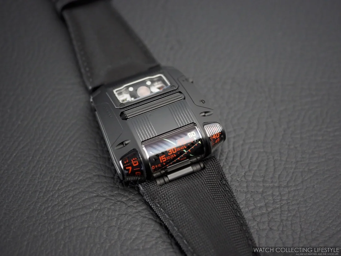 Insider Urwerk UR 111C Black Cobra. A Stealthy and Unconventional Time Telling Wristwatch. WATCH COLLECTING LIFESTYLE